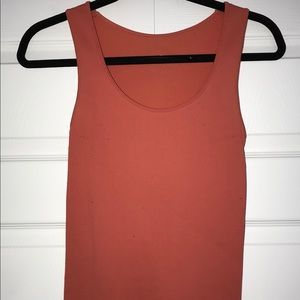 Burnt orange sugarlips tank top